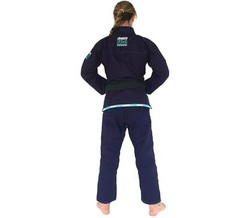 Fuji Suparaito Super Lightweight Womens Brazilian Jiu-Jitsu BJJ Gi – Navy Blue