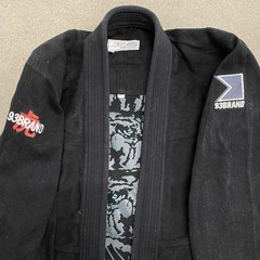 93 Brand Dark Tiger BJJ Gi Black A2 Artist Collab 93Brand x Kimak