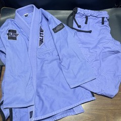 Elite Sports Gi Jacket Pants Size F2 Kimono Top BJJ Jiu Jitsu Uniform EUC. C5