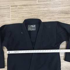 FUJI Kimono Gi Adult Size A2 Black Martial Arts Jiu Jitsu Top