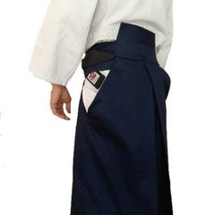 Japanese Hakama Bokuto Classic for Aikido Kendo Jiu Jiutsu (Navy Blue)