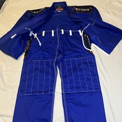 Vector Sports Brazilian Jiu-Jitsu (BJJ) Gi-Blue Size A0 Brand New with Tags