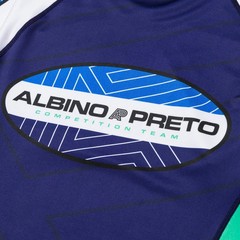 Albino and Preto RNG Comp (Blue) Rash Guard SS Training Short (SET) No Gi Kimono