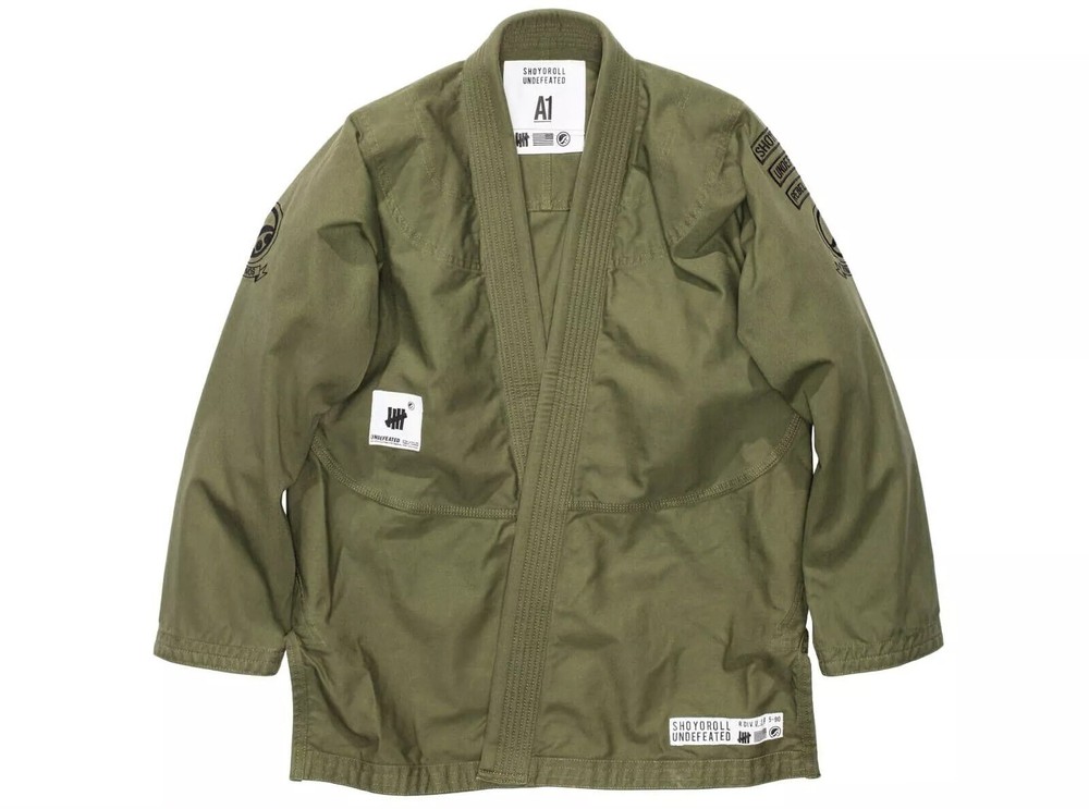 Shoyoroll Batch# 31 UND Olive Green BJJ Gi Jiu Jitsu Kimono Uniform + Bag.