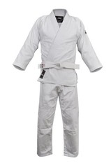 FUJI Single Weave Judo, Belt Not Included Gi Uniform – Kids & Adults 1, White