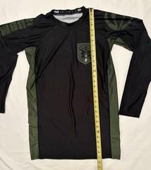 Fuji Sports Submit Everyone MMA BJJ Jiu Jitsu Long Sleeve LS Rashguard XXL