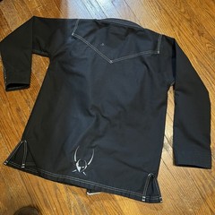 Origin Maine USA Brazilian Jiu Jitsu Woven Gi Jacket Size 10/11 Wrestle BJJ MMA
