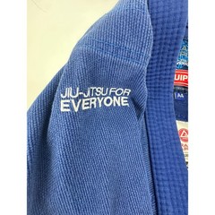 Gracie Barra Equipe GB Jiu-Jitsu Gi Kimono Jacket Blue Kids Size A4 Martial Arts