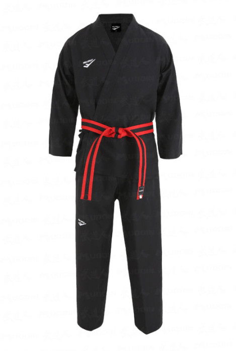 PROSPECS Open Taekwondo Uniform Black Sports Training Dobok Jacket Pants NWT