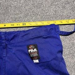 FUJI Kimono Gi Pants Youth Size 1 Blue BJJ Brazilian Jiu Jitsu Unisex