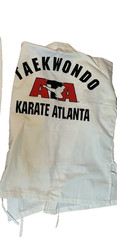 NEW ATA TAEKWONDO World Martial Art Uniform JACKET ONLY ATLANTA Size 0