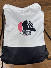 Kitsune BJJ Gi A2 Black Kimono Jiu Jitsu Gi w/ Matching Bag Rare