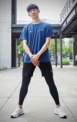 MOOTO Flex Shorts (Half-length Black Pants) Sports Team Training Wear Uniform