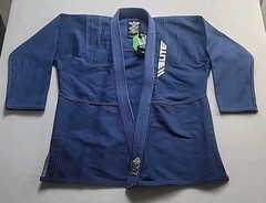 Elite Sports BJJ Gi Jacket Top Only Blue A2H Husky New With Tags