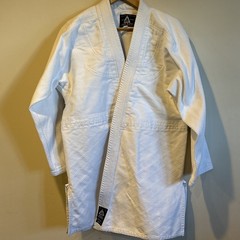 Gracie Jiu-Jitsu Official Gi 6/190 White Jacket 100% Cotton