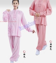Summer Women’s Tai Chi Suit Kung Fu Costum Morning Exercise Uniform Martial Arts