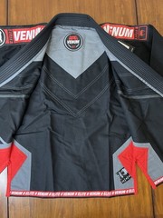 New Venum Elite 2.0 Challenger BJJ Gi Size: A1 Black