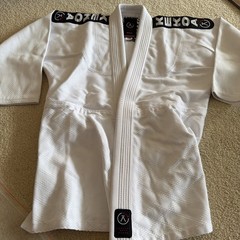 Kekoa Collective White Travel BJJ Gi Kimono size 150