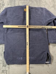 Tatami Estilo Jiu Jitsu Gi Jacket A0 Blue Premium 100% Cotton BJJ Uniform Top