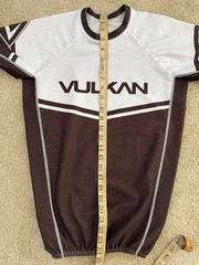2 Vulkan Jiu Jitsu Flight Wear Tops Shirts – Size Small & US 8