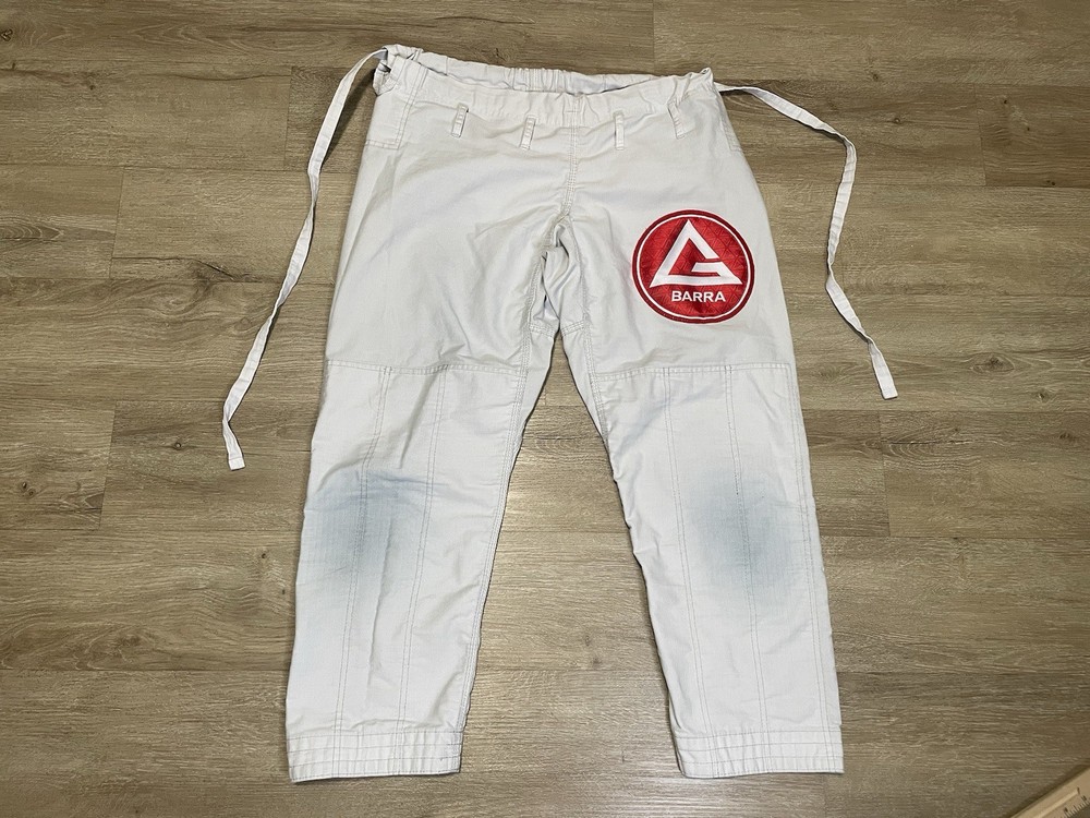 Gracie Barra Equipe Gi Pants Blue Size 34 Martial Arts BJJ Brazilian Jiu Jitsu