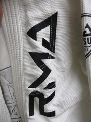 BRAUS RMA embroidered Men’s Traditional Brazilian Jiu Jitsu GI White A2