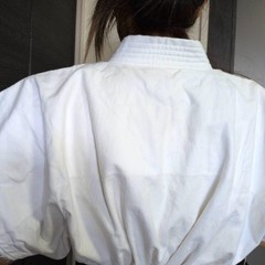 Rare Kusakura Judo/Karate Uniform (Top & Bottom) – Size 6, With Black Belt