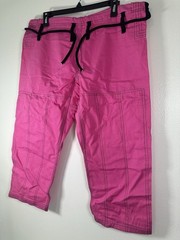 Pink BJJ Gi Set Kimono Pants Martial Arts Uniform Womens F1