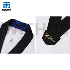 MOOTO EXTERA S6 Uniform World Taekwondo WTF Dobok BK Neck – Tracking