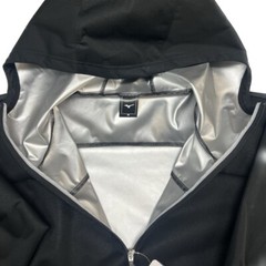 Mizuno Sauna suits Weight loss wear top and bottom set SilverGray MSS-SET