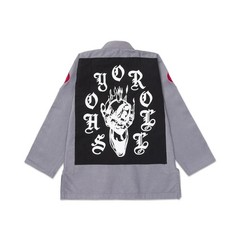 Shoyoroll Yooga Wiz Flame Grey BJJ Gi Jiu Jitsu Kimono 450 GSM