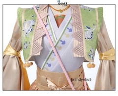 Game Where Winds Meet Qinghe Warrior Cosplay Costume Full Set Chinese Hanfu New
