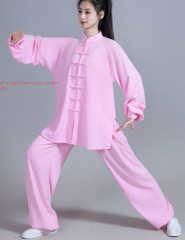 Cotton Linen Kung Fu Tai Chi Uniform Unisex Martial Arts Wing Chun Suit Clothing
