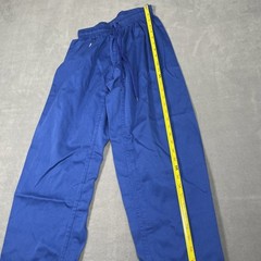 GTMA BJJ Jui Jitsu Gi Pants YOUTH Blue Brzilian Jiu Jitsu Drawstring Straight