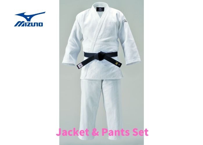 Mizuno Judo gi Jacket and pants set YUSHO Double Weave 22JM6A8201/22JP5A7201 NEW
