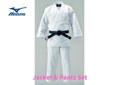 Mizuno Judo gi Jacket and pants set YUSHO Double Weave 22JM6A8201/22JP5A7201 NEW