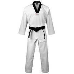 TRUESAGA Regular Taekwondo Gi Pull Over Uniform 8 Oz Cotton Poly Light Weight