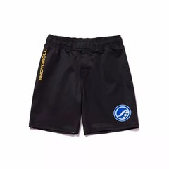 Shoyoroll COMPETITOR 21.BLUE TRAINING RASH GUARD SS Fitted Training Shorts Black