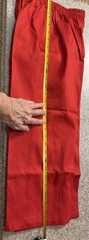 NEW Tiger Claw Uniform Martial Arts Suit 2 Piece Red Outfit Size 0