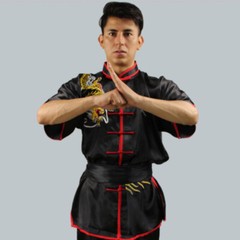 Silk Kung Fu Tai Chi Uniform Martial Arts Changquan Suit Dragon Embroidery Hot
