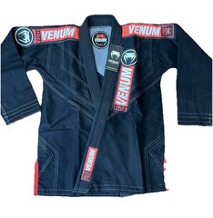 New Venum Elite 2.0 Challenger BJJ Gi Size: A1 Black
