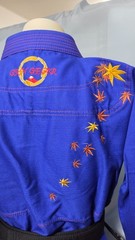 JIN GEAR Bjj Uniform Momiji Light Model #102 Blue Size A4- Gis/Kimonos