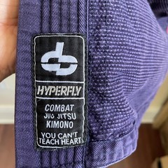 Hyperfly StarLyte III A1L BJJ Jiu Jitsu Kimono Gi Excellent Condition Black Blue