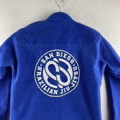 Kids BJJ Gi Size Y1 Kosen Blue Youth Jacket San Diego Jiu-Jitsu Performance Wear