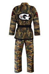 Camouflage Brazilian jiu jitsu uniform top quality BJJ GI 100% cotton A2 size