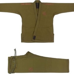 Sanabul Essential Competition Training Uniform 21168 GI Green Brown Size A3 NEW