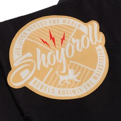 New Shoyoroll Black Tana Competitor Kimono BJJ Gi Karate Jiu-Jitsu Uniform+Bag