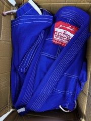 Gold BJJ Aeroweave Jiu Jitsu Gi – Ultra Lightweight BJJ Gi A2 Royal Blue