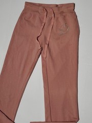 D JOGGING PANTS SIZE YOUTH SMALL PEACH