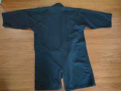 Japanese Kendo Gi Jacket Hakama Pants Set Navy Blue Quick Dry Jersey